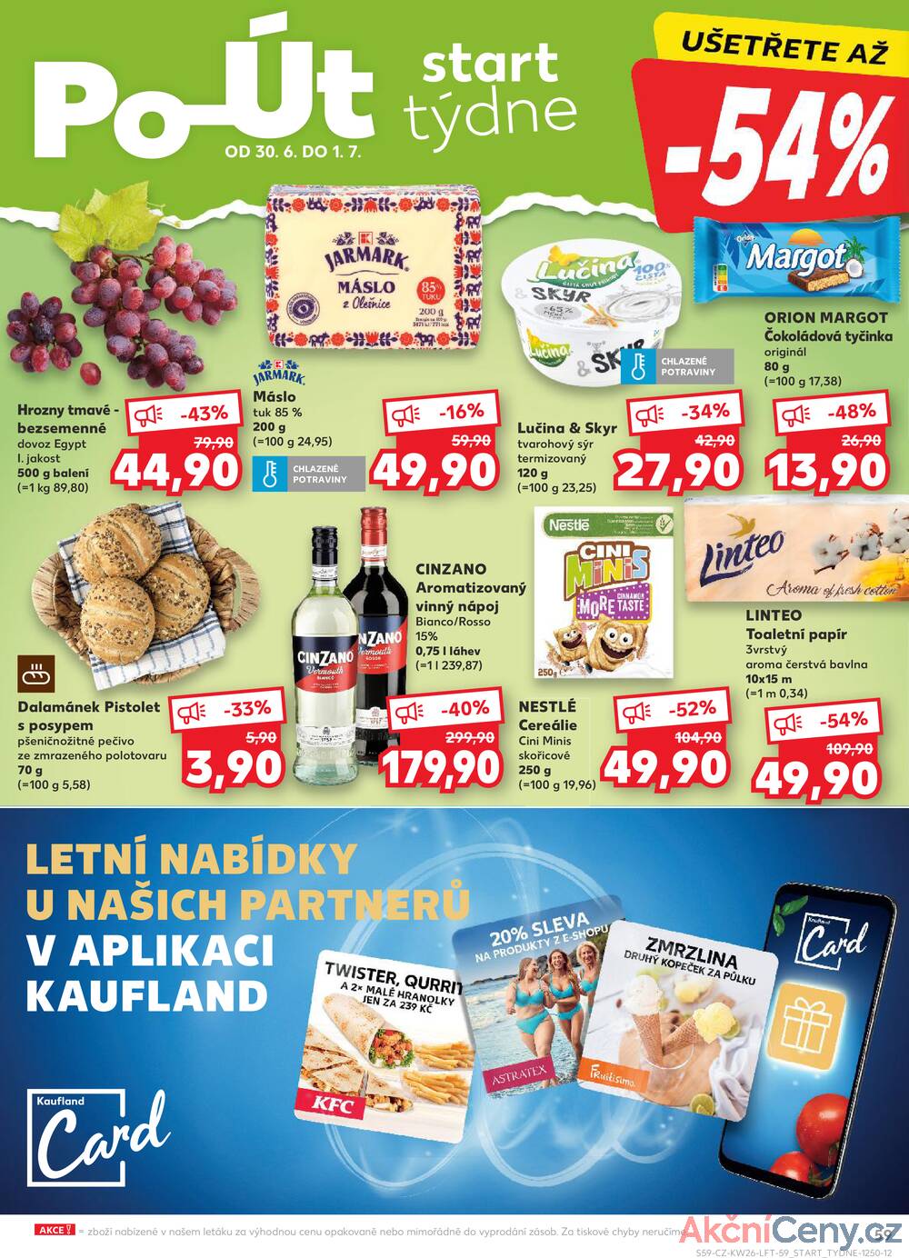 Leták Kaufland - Kaufland 25.6. - 1.7. - Kaufland - Praha 12 (Modřany) - strana 59