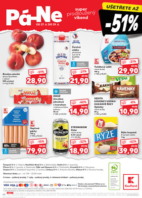 Kaufland 25.6. - 1.7. - Kaufland - Znojmo (Dukelských bojovníků)