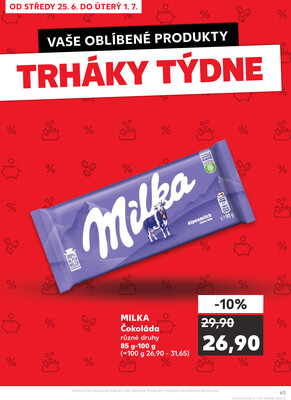 Kaufland 25.6. - 1.7. - Kaufland - Znojmo (Dukelských bojovníků)