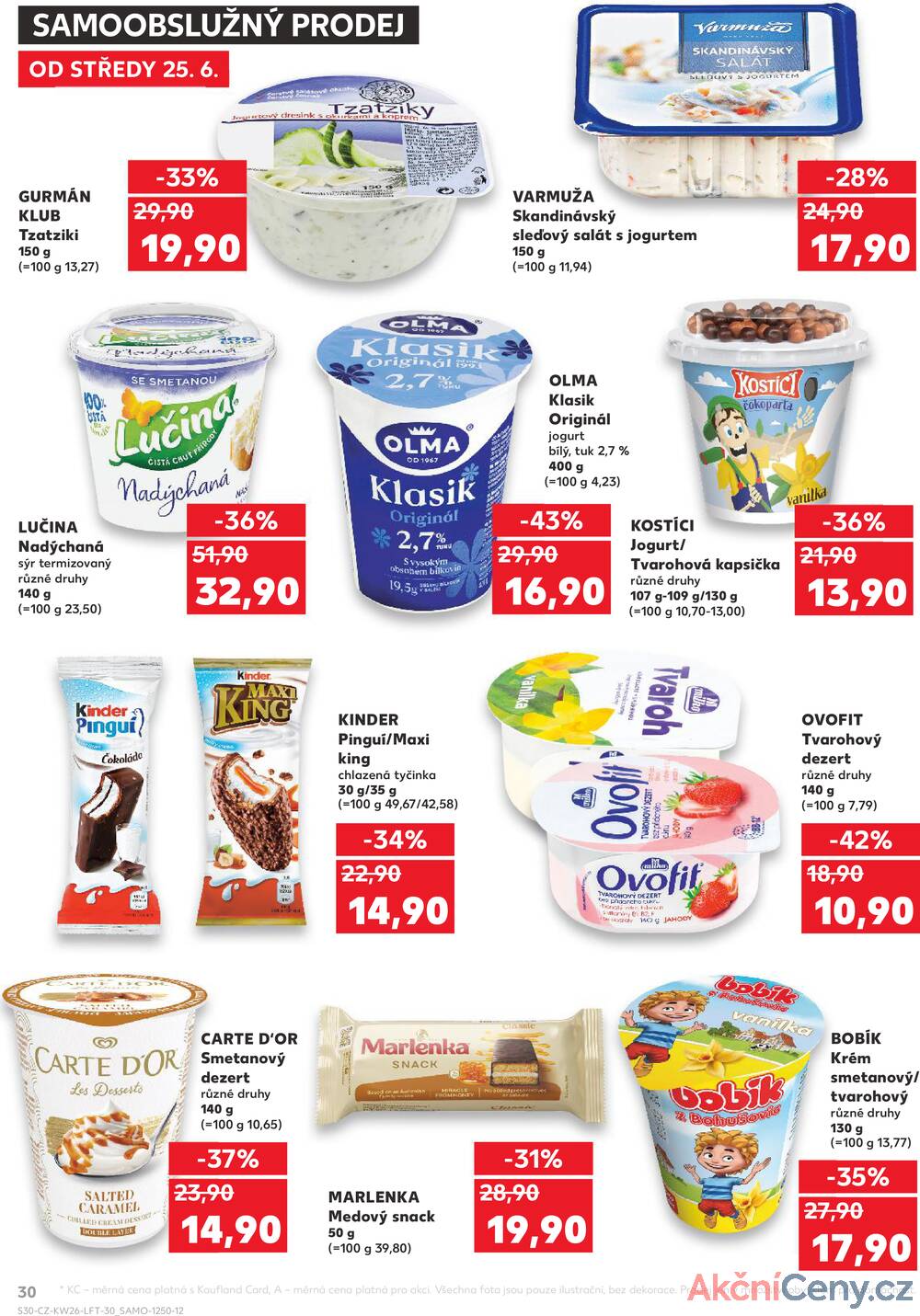 Leták Kaufland - Kaufland 25.6. - 1.7. - Kaufland - Liberec (Polní) - strana 30
