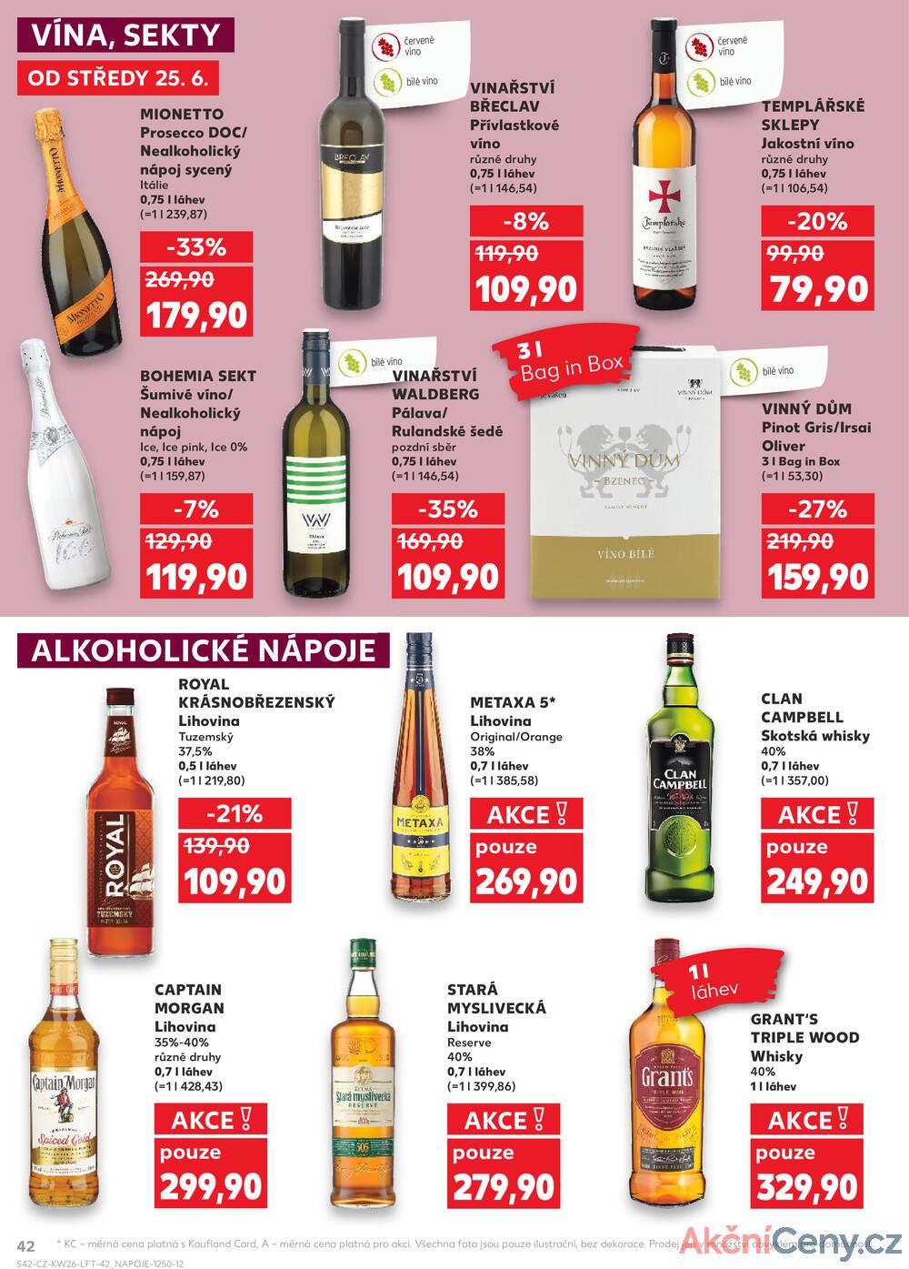 Leták Kaufland - Kaufland 25.6. - 1.7. - Kaufland - Brandýs nad Labem - strana 42