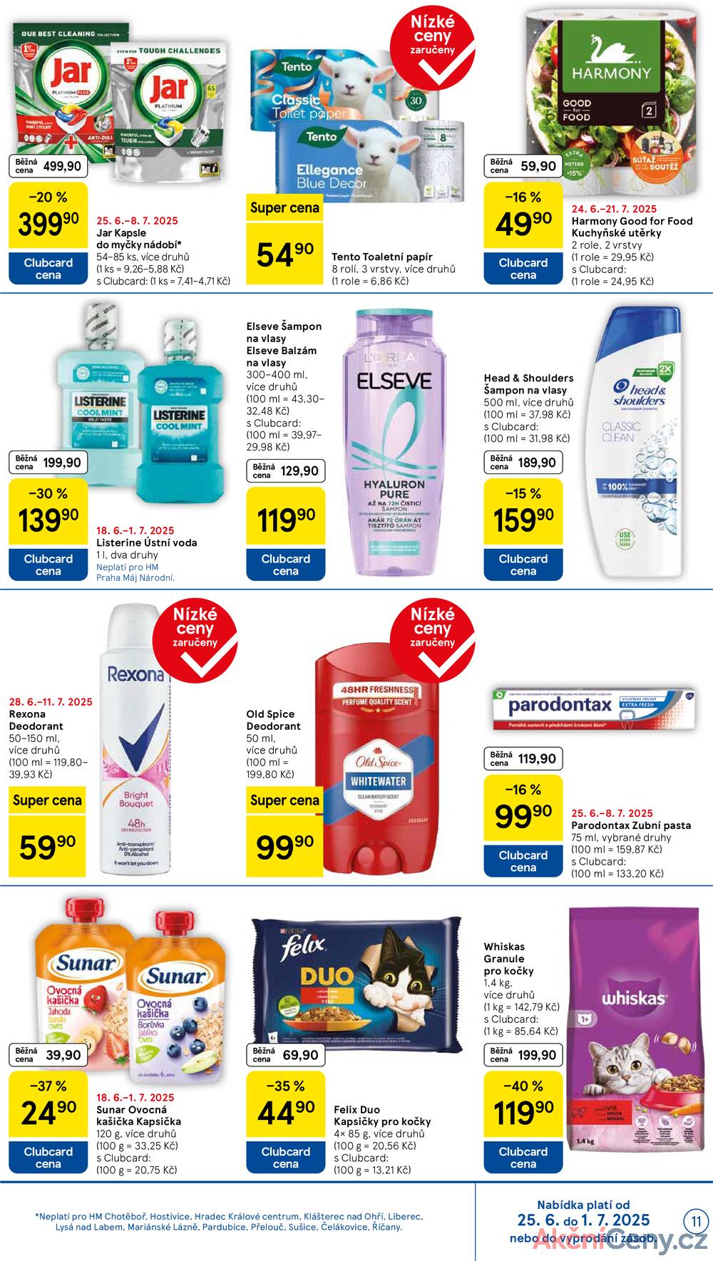 Leták Tesco - Tesco malé hypermarkety od 25.6. do 1.7.2025 - strana 11 Leták Tesco - Tesco malé hypermarkety od 25.6. do 1.7.2025 - strana 11