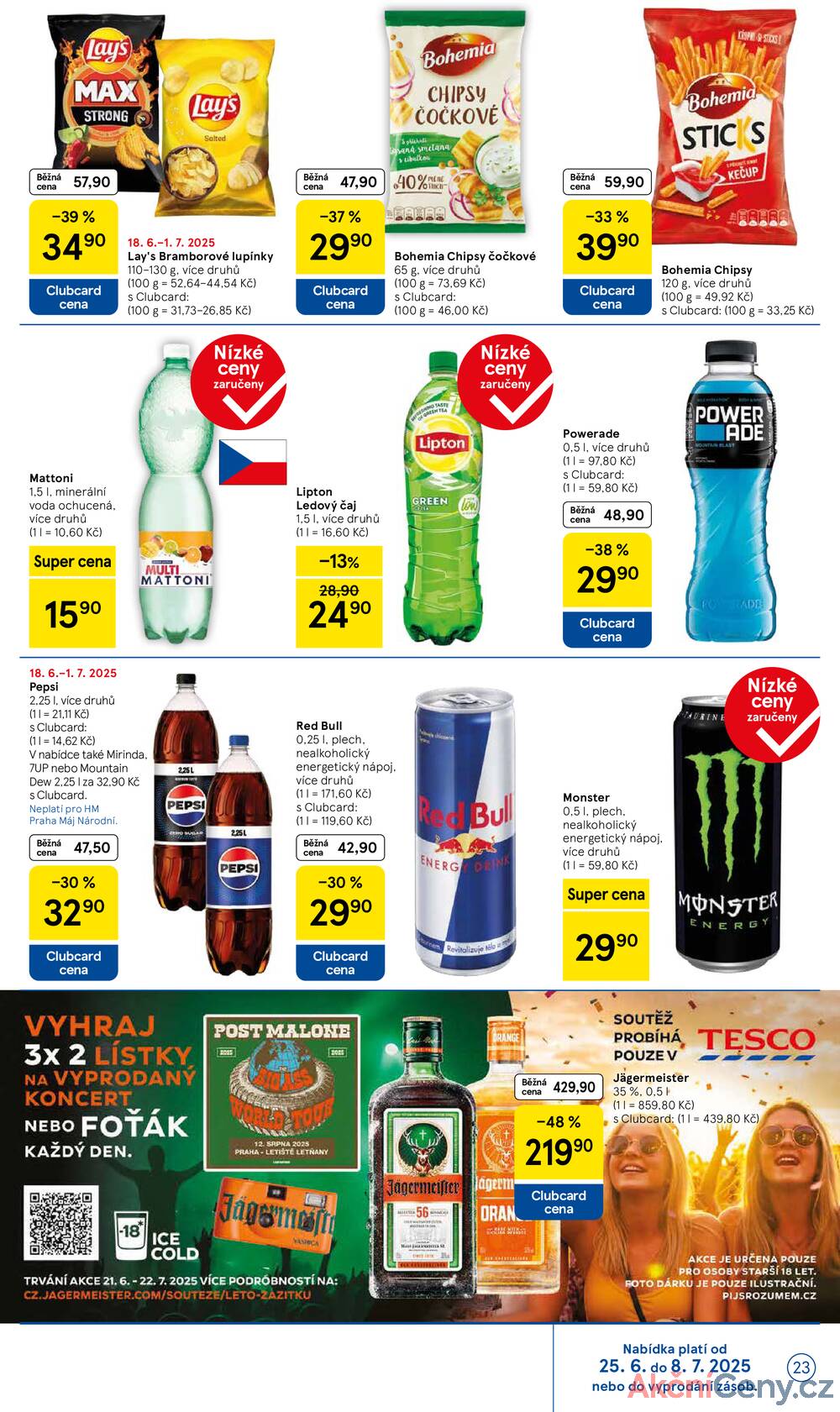 Leták Tesco - Tesco malé hypermarkety od 25.6. do 1.7.2025 - strana 23
