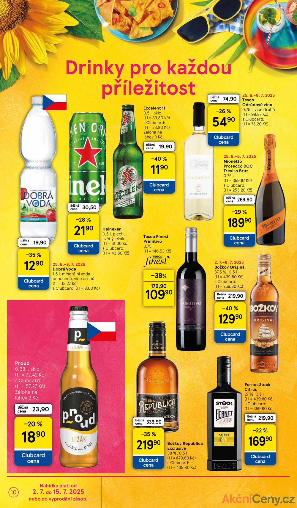 Leták Tesco - Tesco supermarkety od 2.7. do 8.7.2025 - strana 10 Leták Tesco - Tesco supermarkety od 2.7. do 8.7.2025 - strana 10