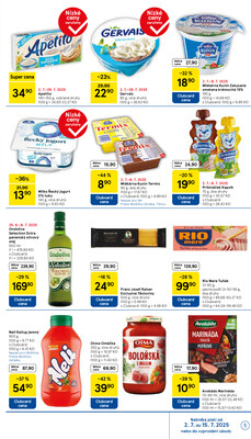 Tesco supermarkety od 2.7. do 8.7.2025