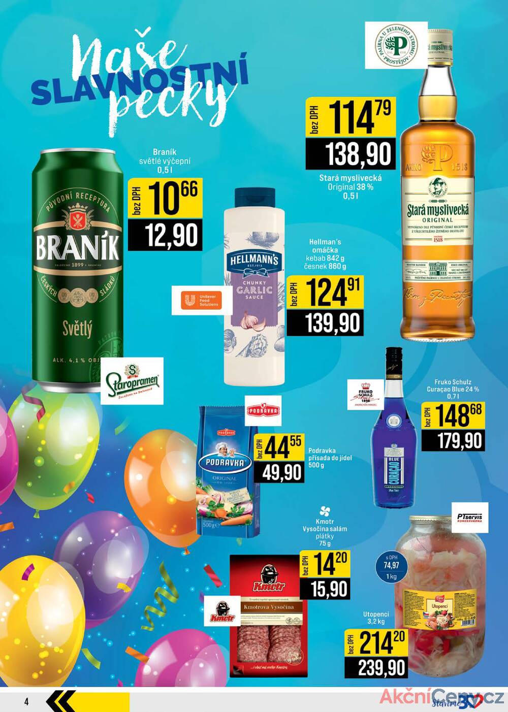 Leták JIP - JIP Cash & Carry České Budějovice, Most, Náchod, Polička, Sušice a Svoboda nad Úpou od 25.6. do 1.7.2025 - strana 4