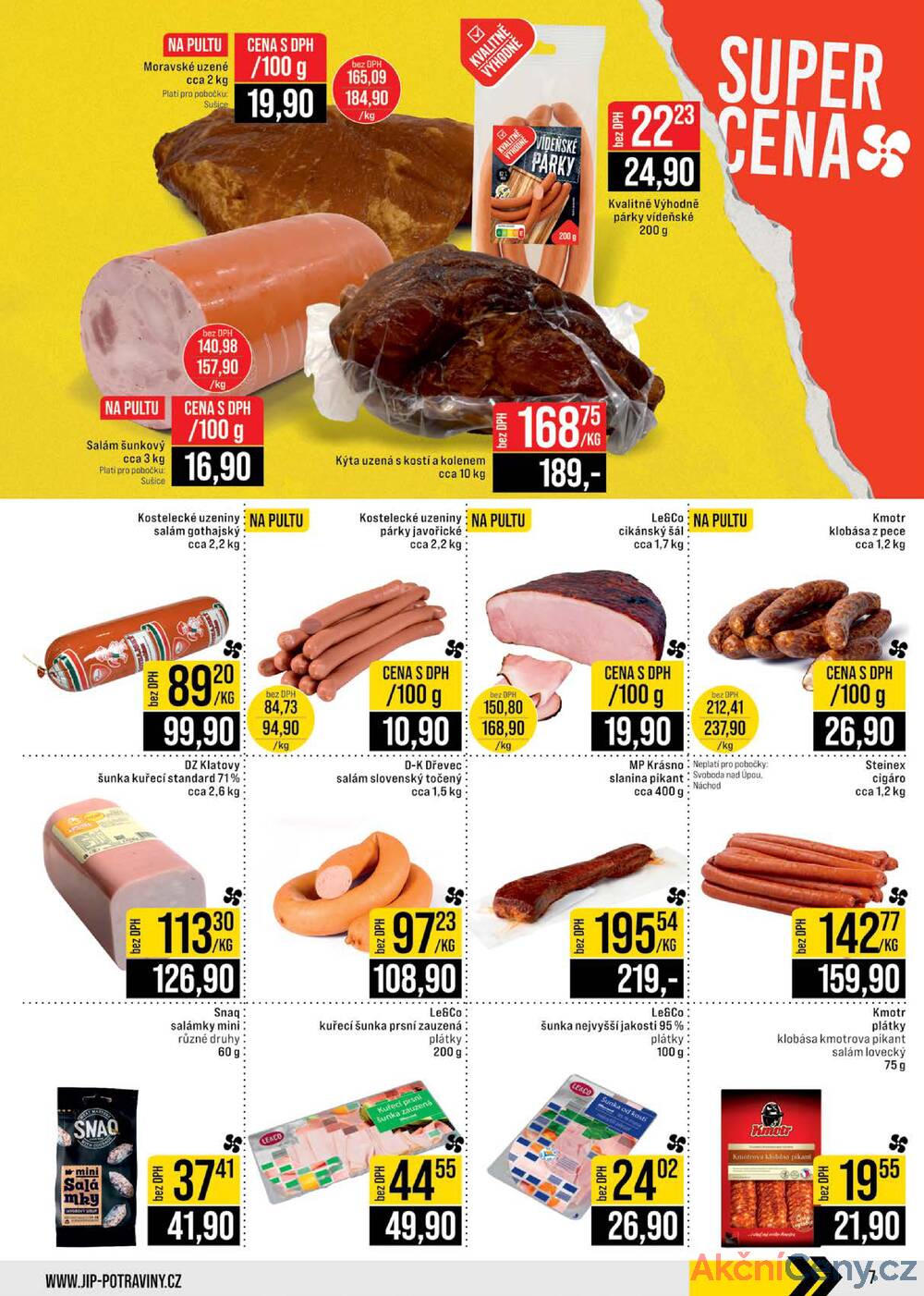 Leták JIP - JIP Cash & Carry České Budějovice, Most, Náchod, Polička, Sušice a Svoboda nad Úpou od 25.6. do 1.7.2025 - strana 7