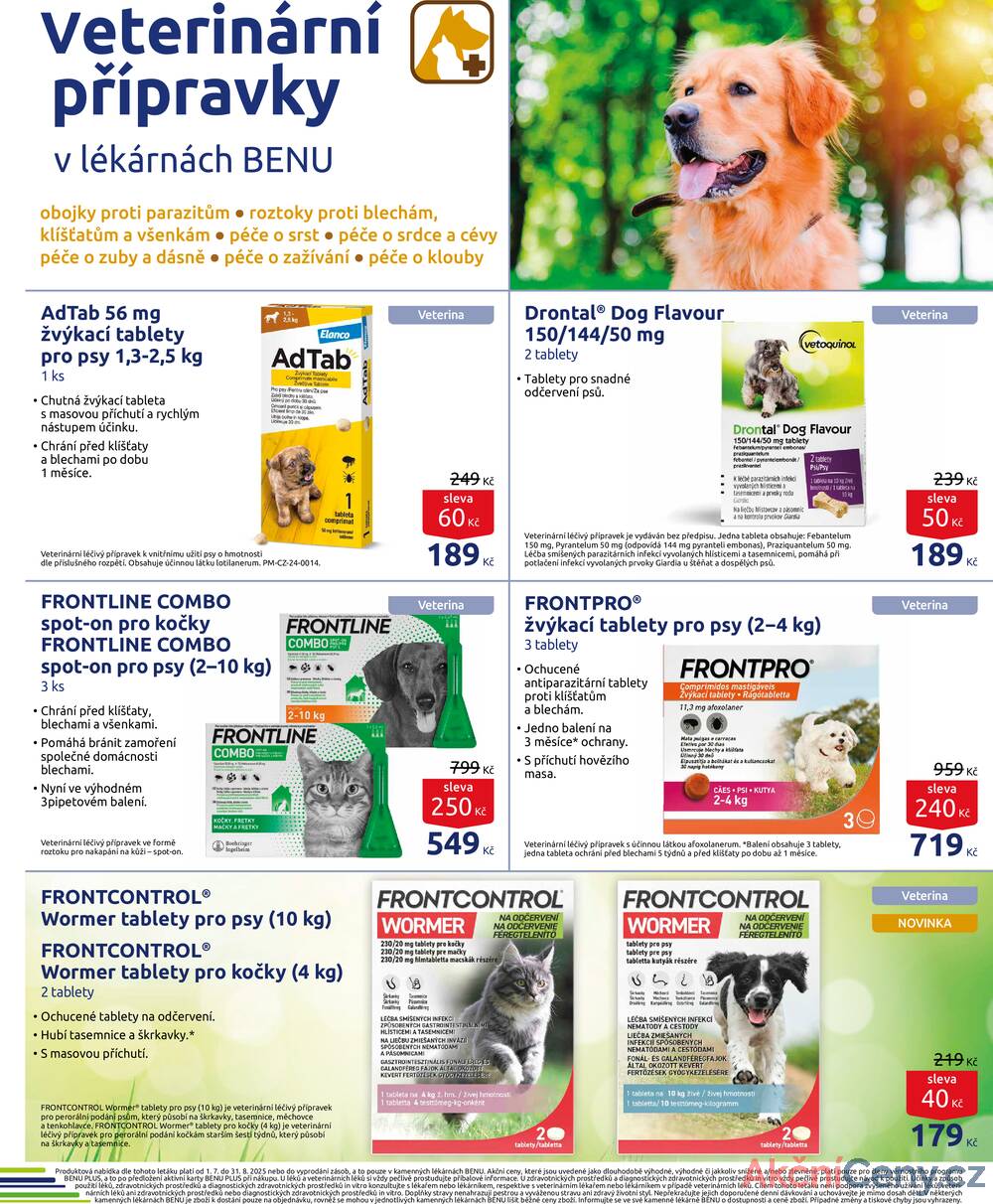 Leták BENU - Benu od 1.7. do 31.8.2025 - strana 21 Leták BENU - Benu od 1.7. do 31.8.2025 - strana 21