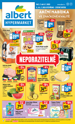 Leták Albert Hypermarket Jihomoravský od 2.7. do 8.7.2025