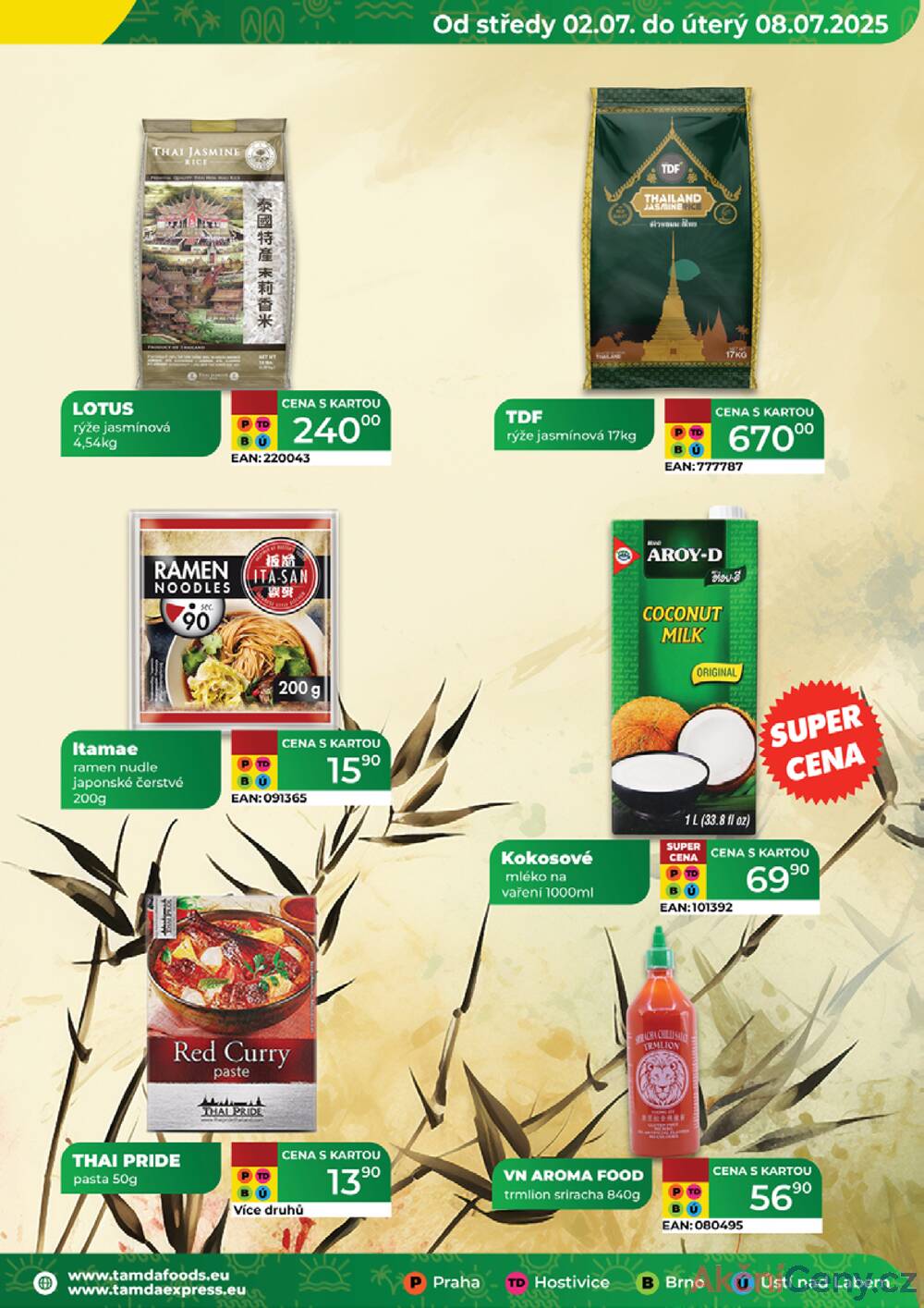 Leták Tamda Foods - Tamda Foods od 2.7. do 8.7.2025 - strana 33