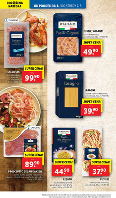 Lidl od 30.6. do 6.7.2025