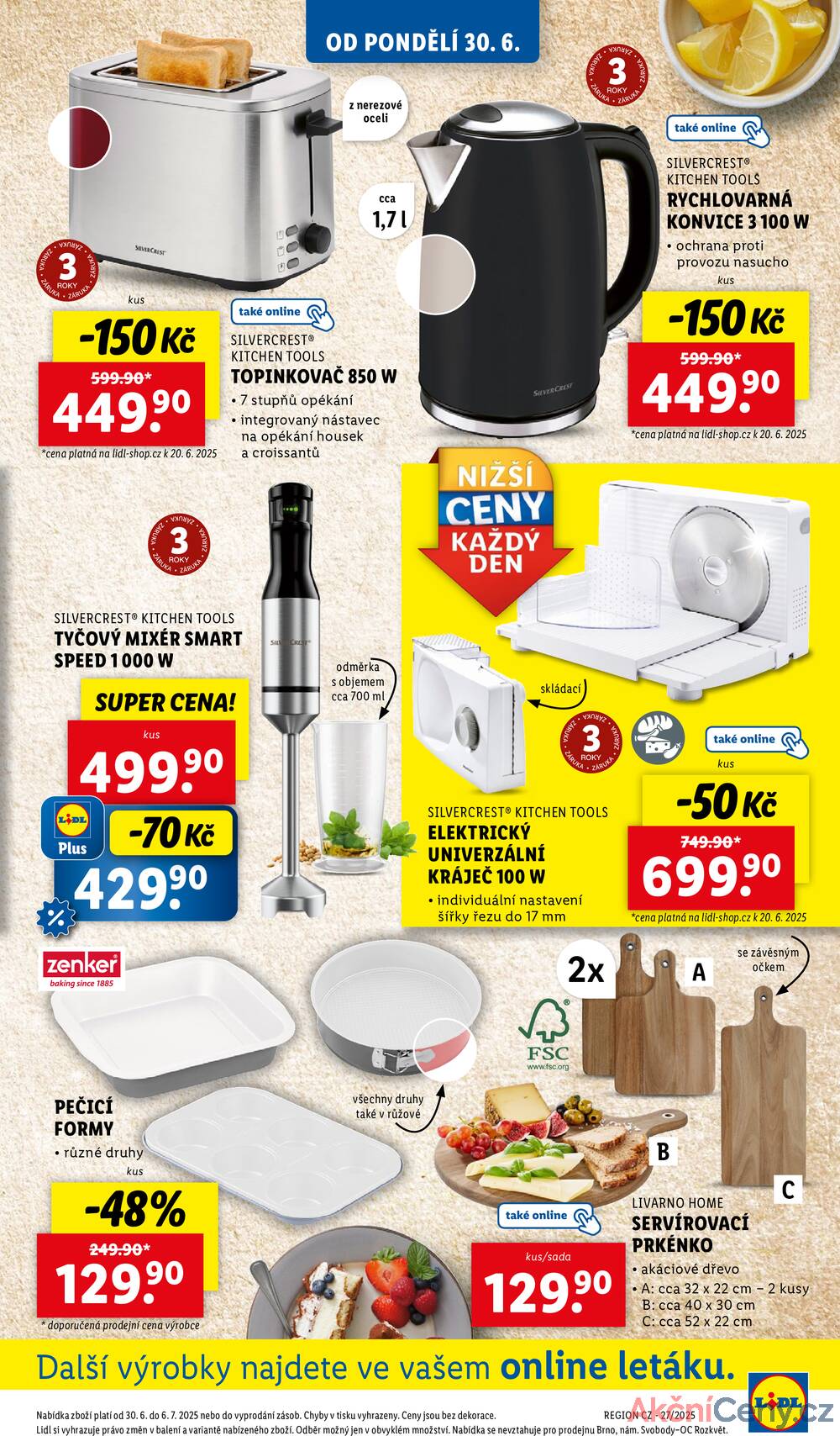 Leták Lidl - Lidl Spotřební zboží 30.6. - 6.7. - strana 3