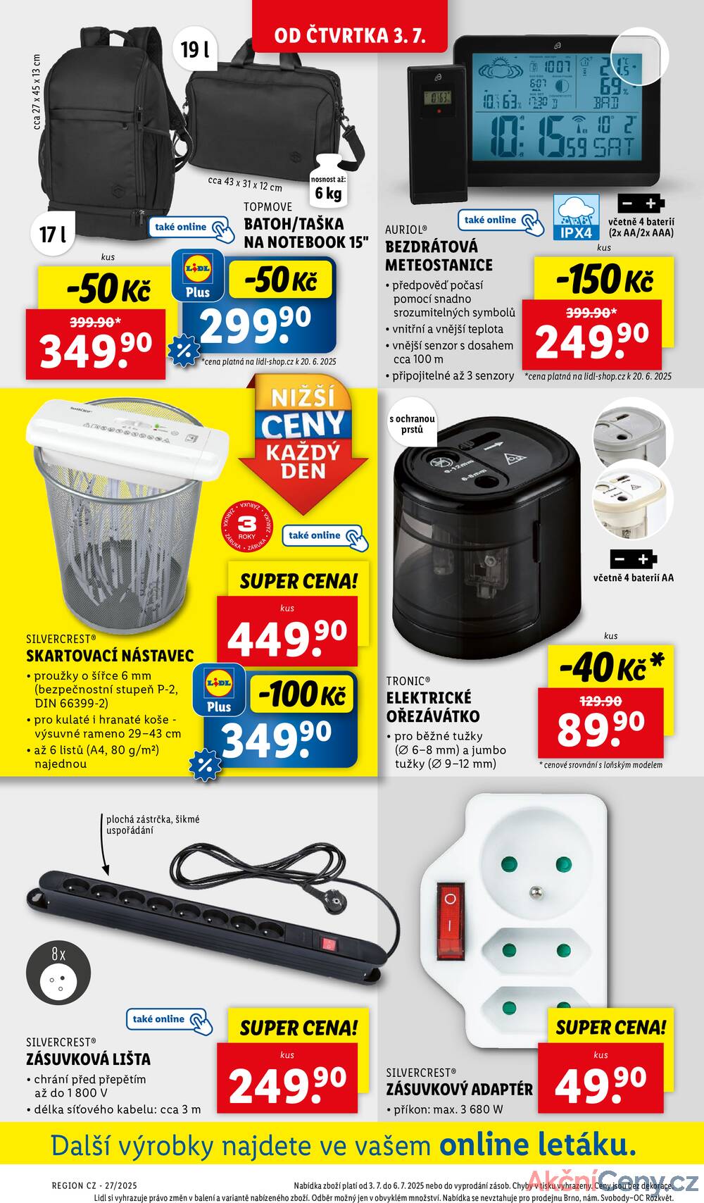 Leták Lidl - Lidl Spotřební zboží 30.6. - 6.7. - strana 26