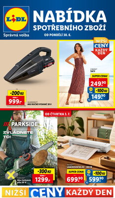 leták Lidl