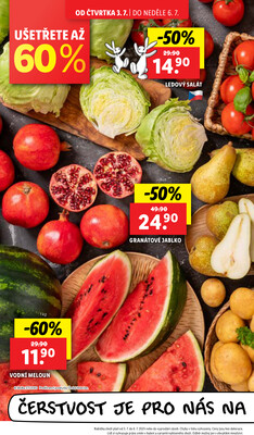 Lidl Čtvrtek od 3.7. do 6.7.2025