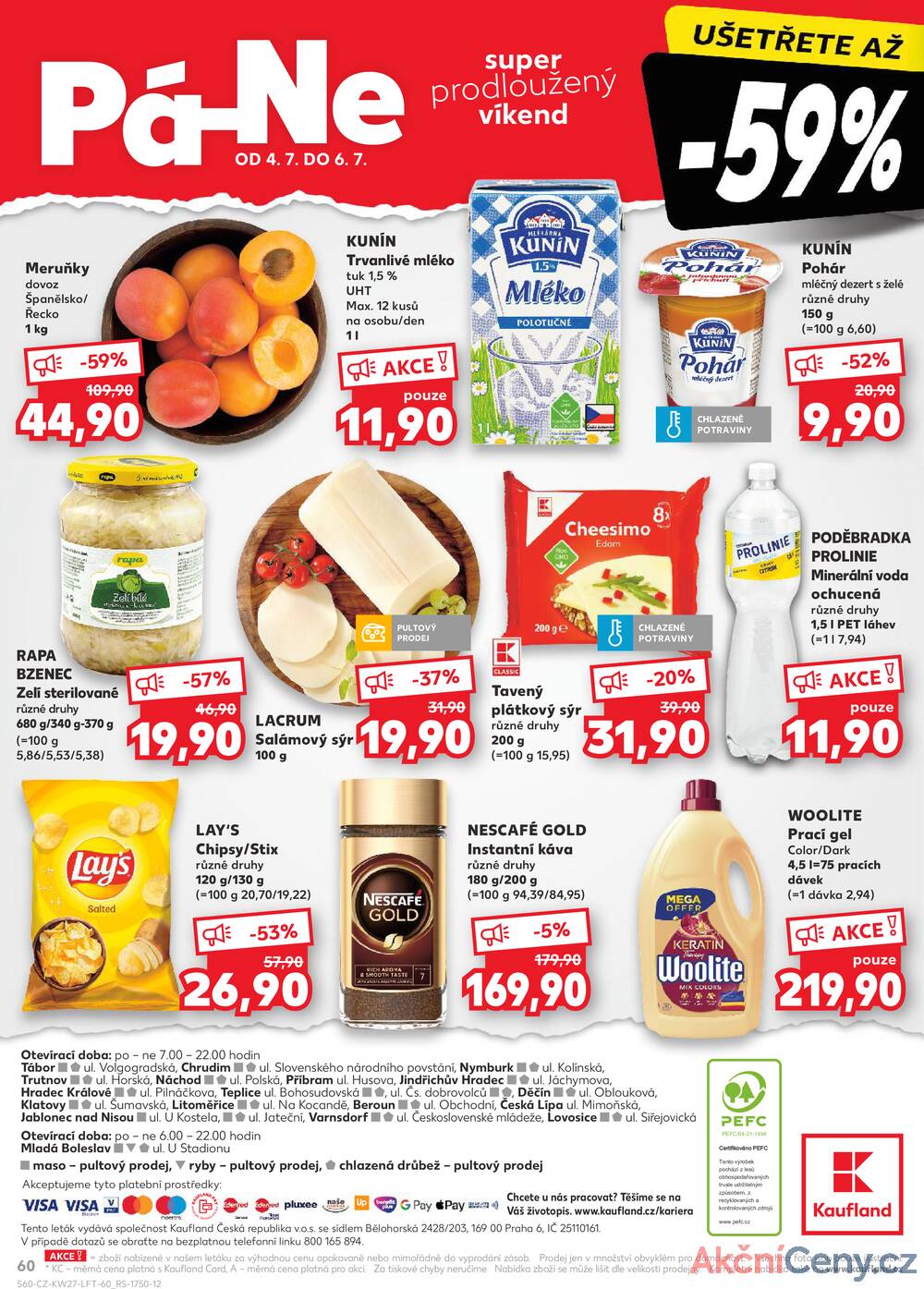 Leták Kaufland - Kaufland 2.7. - 8.7. - Kaufland - Mladá Boleslav - strana 60