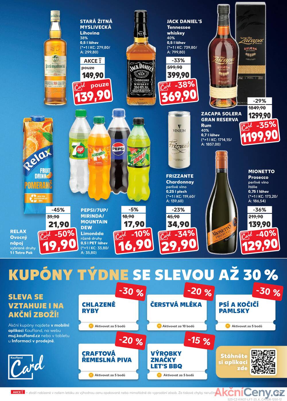 Leták Kaufland - Kaufland 2.7. - 8.7. - Kaufland - Hodonín (Konečná) - strana 23