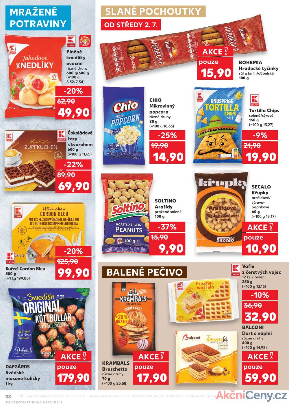 Leták Kaufland - Kaufland 2.7. - 8.7. - Kaufland - Benešov - strana 38