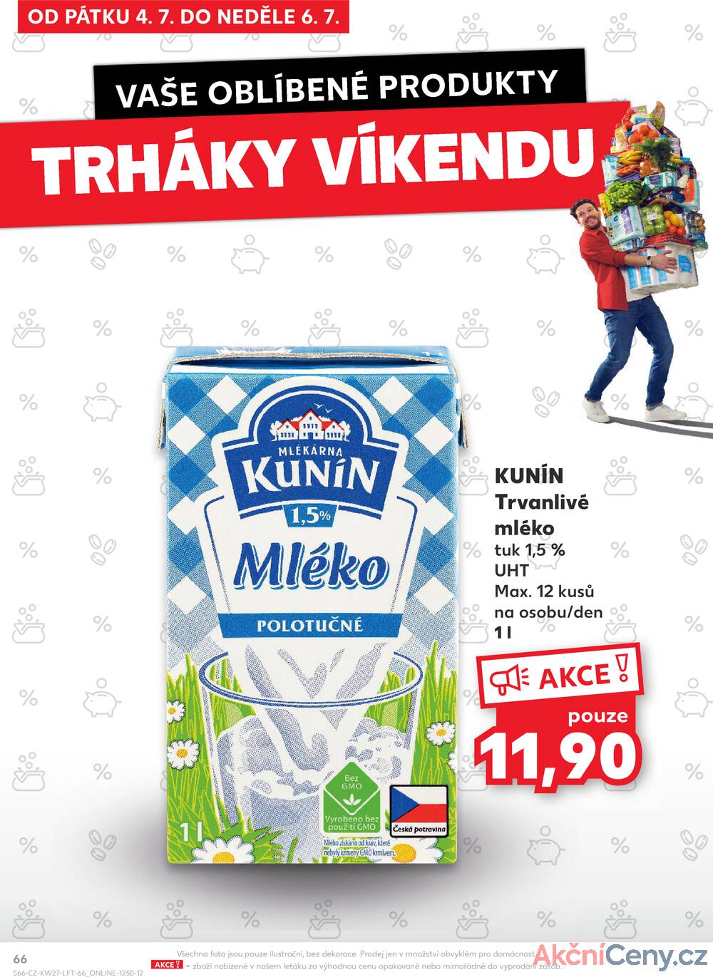 Leták Kaufland - Kaufland 2.7. - 8.7. - Kaufland - Benešov - strana 66