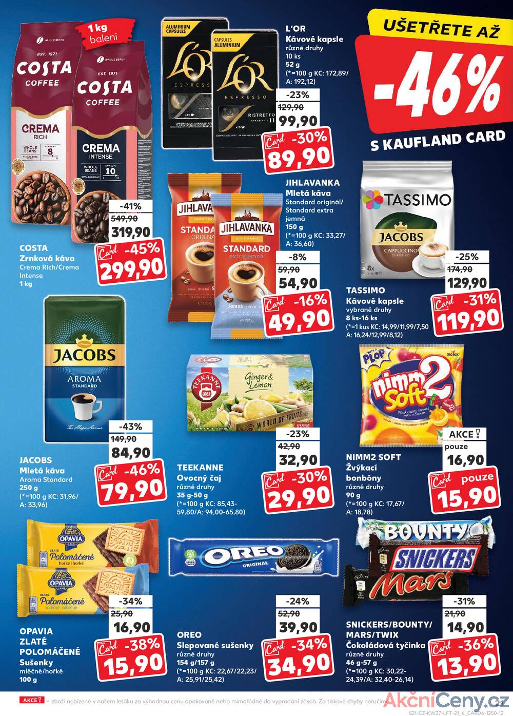 Leták Kaufland - Kaufland 2.7. - 8.7. - Kaufland - Praha - Horní Měcholupy - strana 21