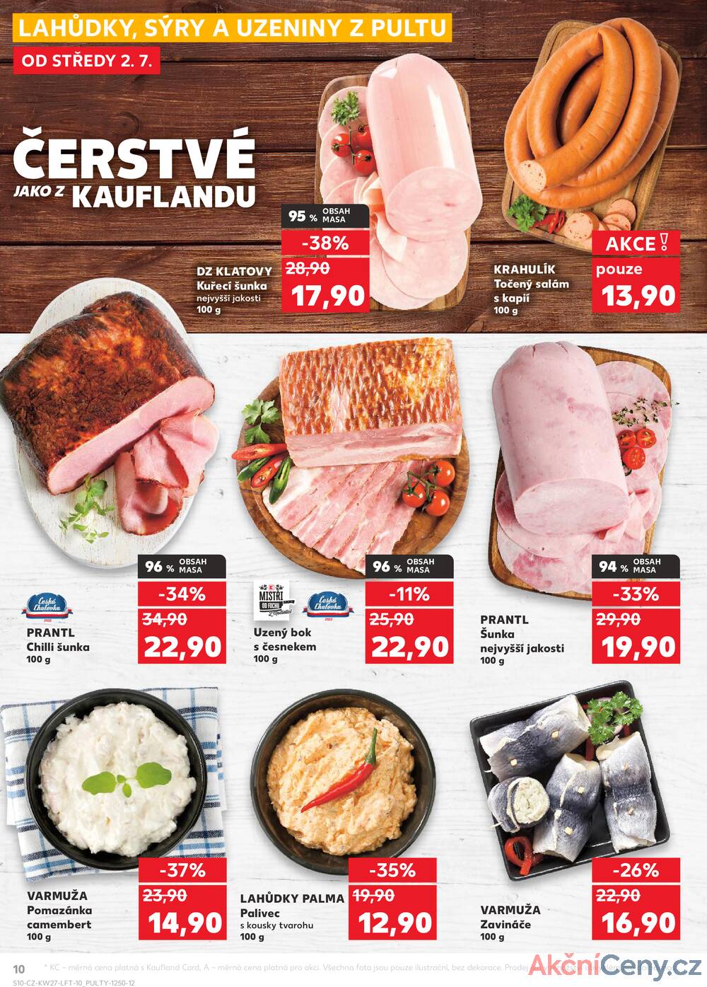 Leták Kaufland - Kaufland 2.7. - 8.7. - Kaufland Praha Čestlice - strana 10