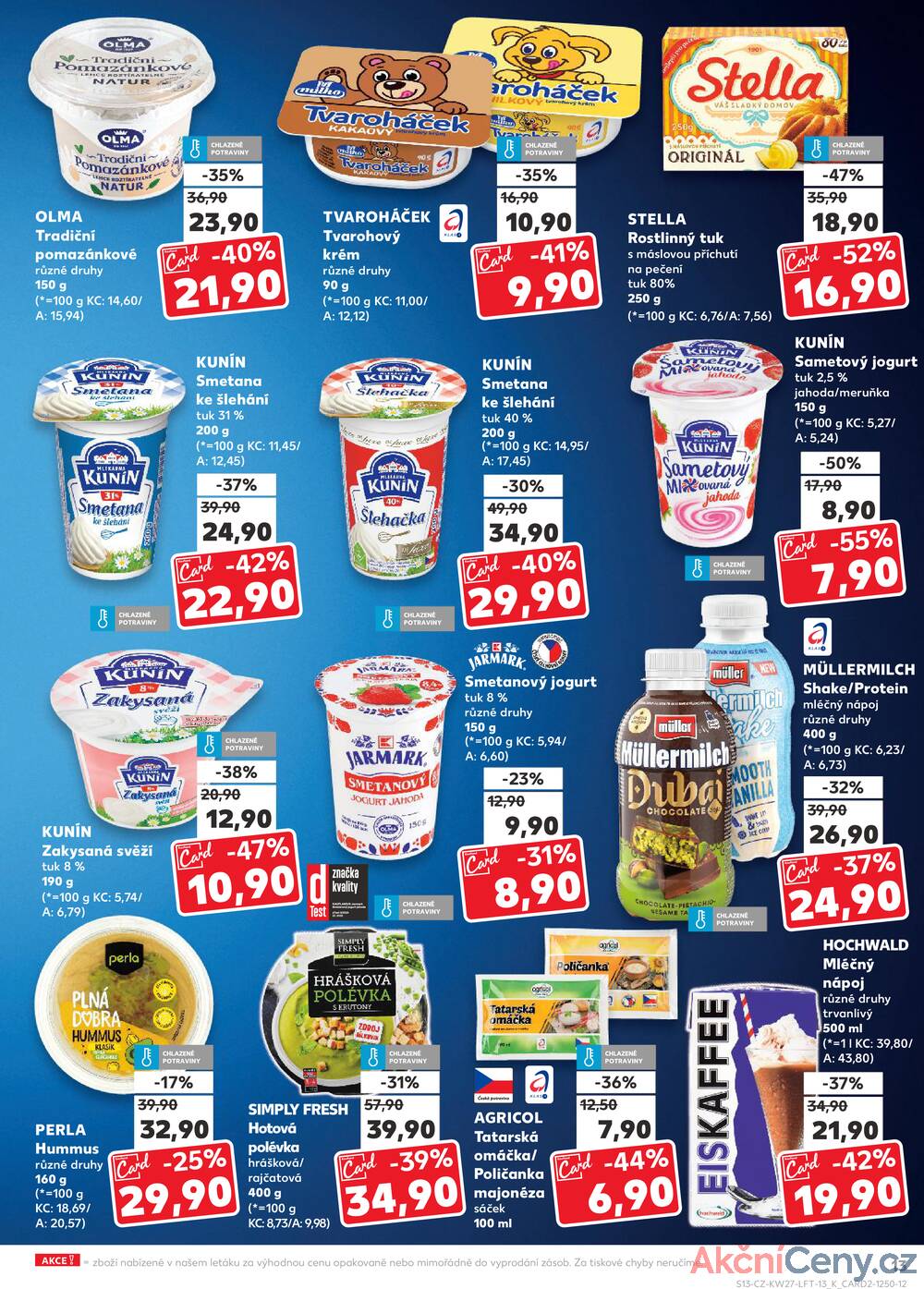 Leták Kaufland - Kaufland 2.7. - 8.7. - Kaufland - Praha 8 (Malý Klín) - strana 13