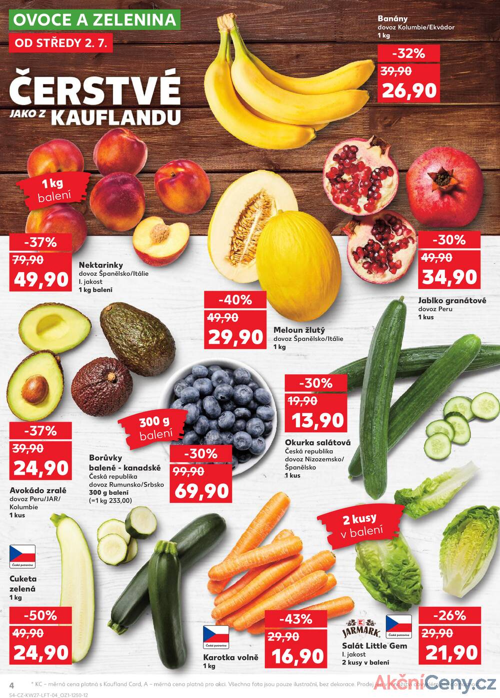 Leták Kaufland - Kaufland 2.7. - 8.7. - Kaufland - Praha 6 (Vypich) - strana 4