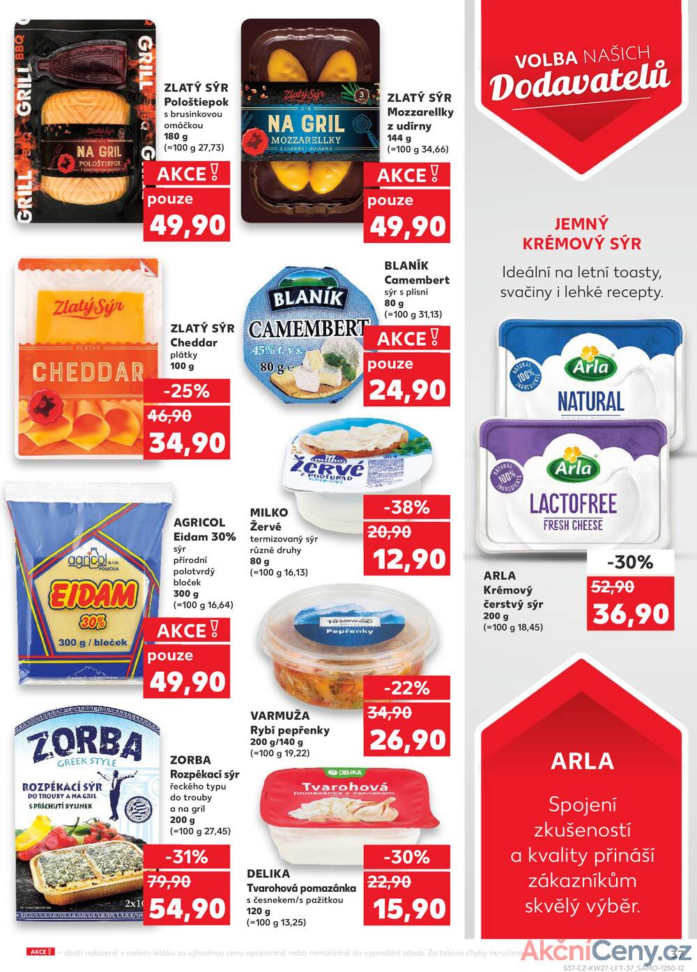 Leták Kaufland - Kaufland 2.7. - 8.7. - Kaufland - Valašské Meziříčí - strana 37