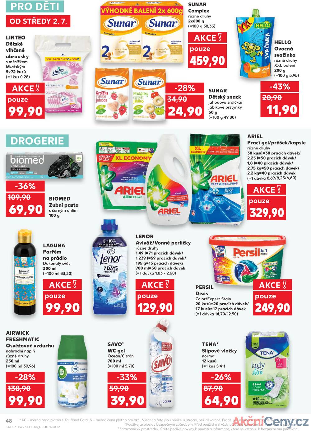 Leták Kaufland - Kaufland 2.7. - 8.7. - Kaufland - Valašské Meziříčí - strana 48