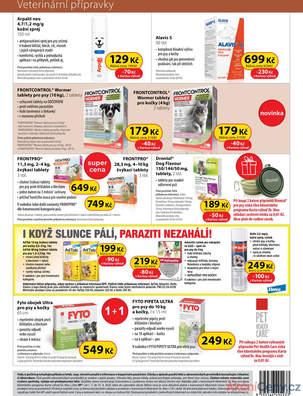 Leták Dr.Max - Dr.Max od 1.7. do 31.8.2025 - strana 16 Leták Dr.Max - Dr.Max od 1.7. do 31.8.2025 - strana 16