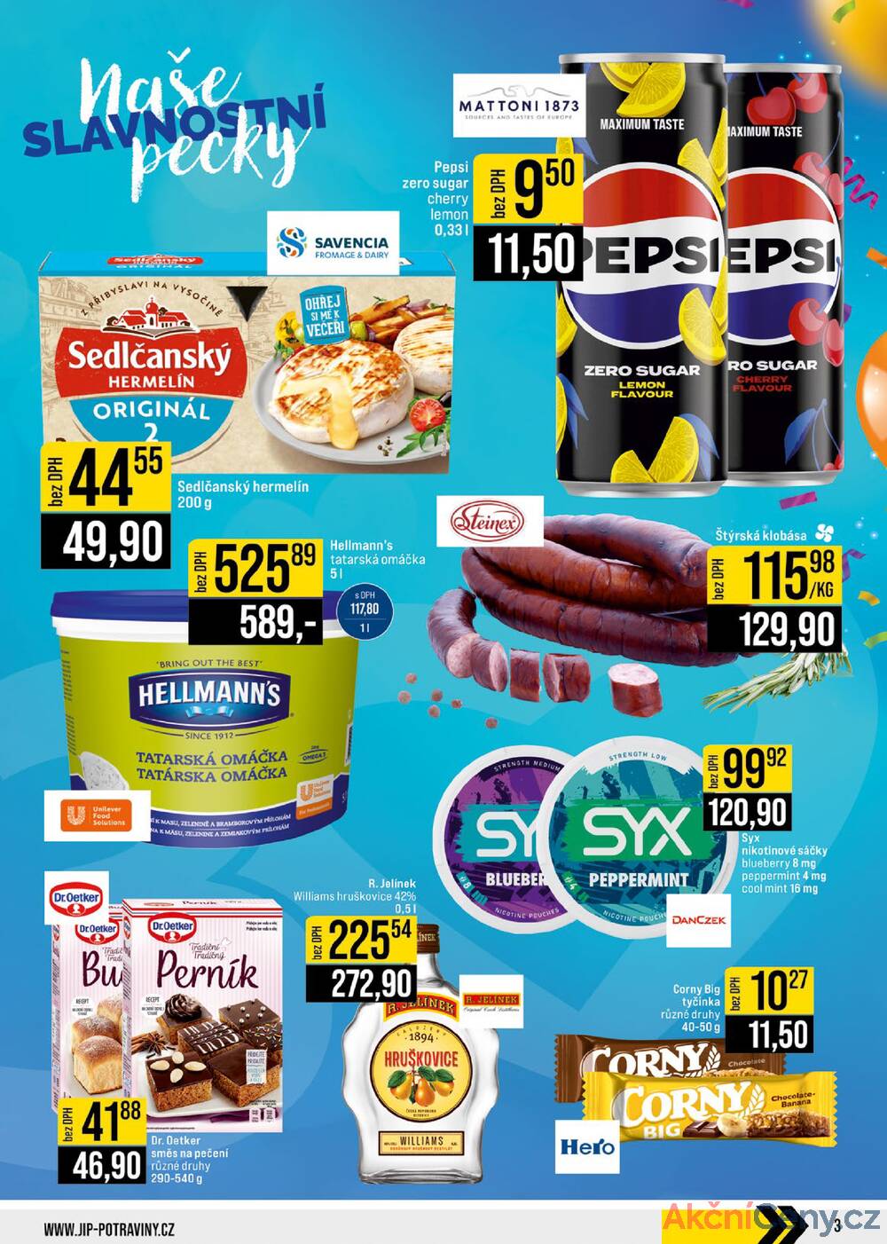 Leták JIP - JIP Cash & Carry Brno, Praha, Ostrava od 2.7. do 8.7.2025 - strana 3