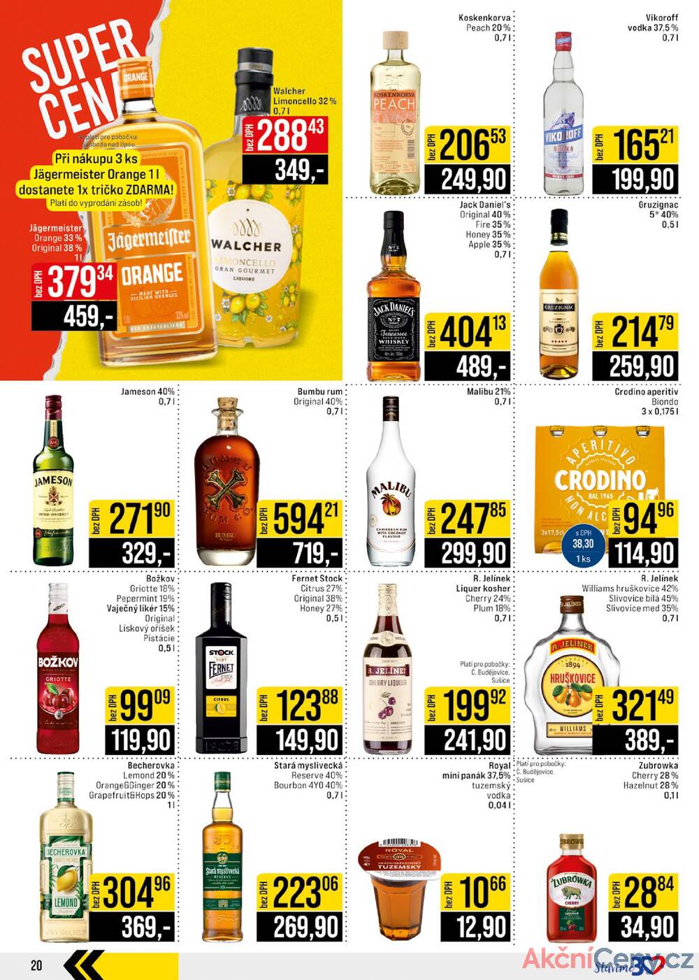 Leták JIP - JIP Cash & Carry České Budějovice, Most, Náchod, Polička, Sušice a Svoboda nad Úpou od 2.7. do 8.7.2025 - strana 20