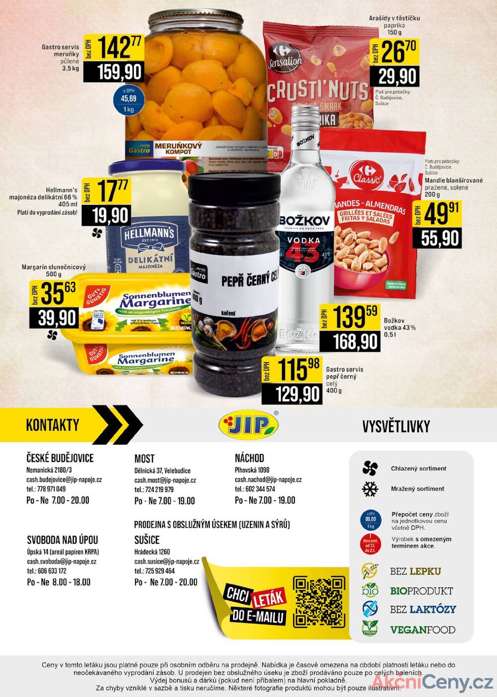 Leták JIP - JIP Cash & Carry České Budějovice, Most, Náchod, Polička, Sušice a Svoboda nad Úpou od 2.7. do 8.7.2025 - strana 24