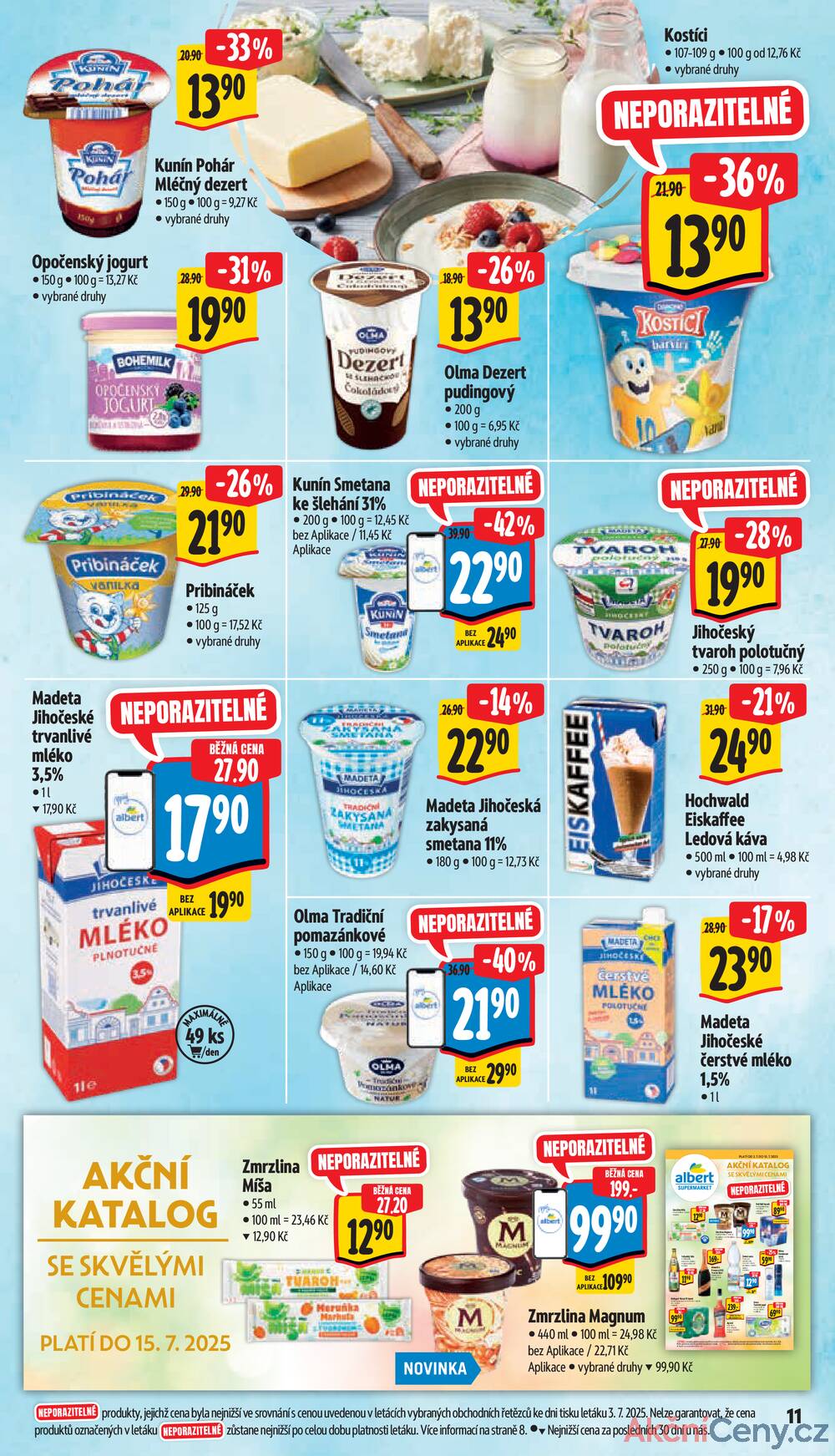 Leták Albert - Albert Supermarket od 9.7. do 15.7.2025 - strana 13 Leták Albert - Albert Supermarket od 9.7. do 15.7.2025 - strana 13