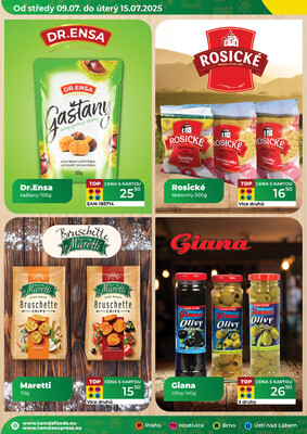 Tamda Foods od 9.7. do 15.7.2025