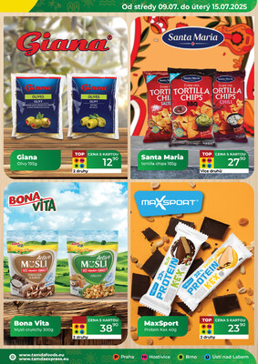 Tamda Foods od 9.7. do 15.7.2025