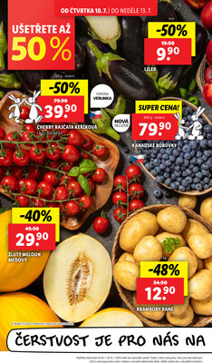 Lidl Čtvrtek od 17.7. do 20.7.2025