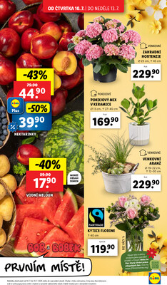 Lidl Čtvrtek od 17.7. do 20.7.2025