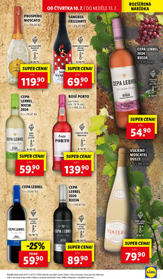 Lidl Čtvrtek od 17.7. do 20.7.2025