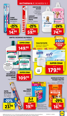 Lidl Čtvrtek od 17.7. do 20.7.2025