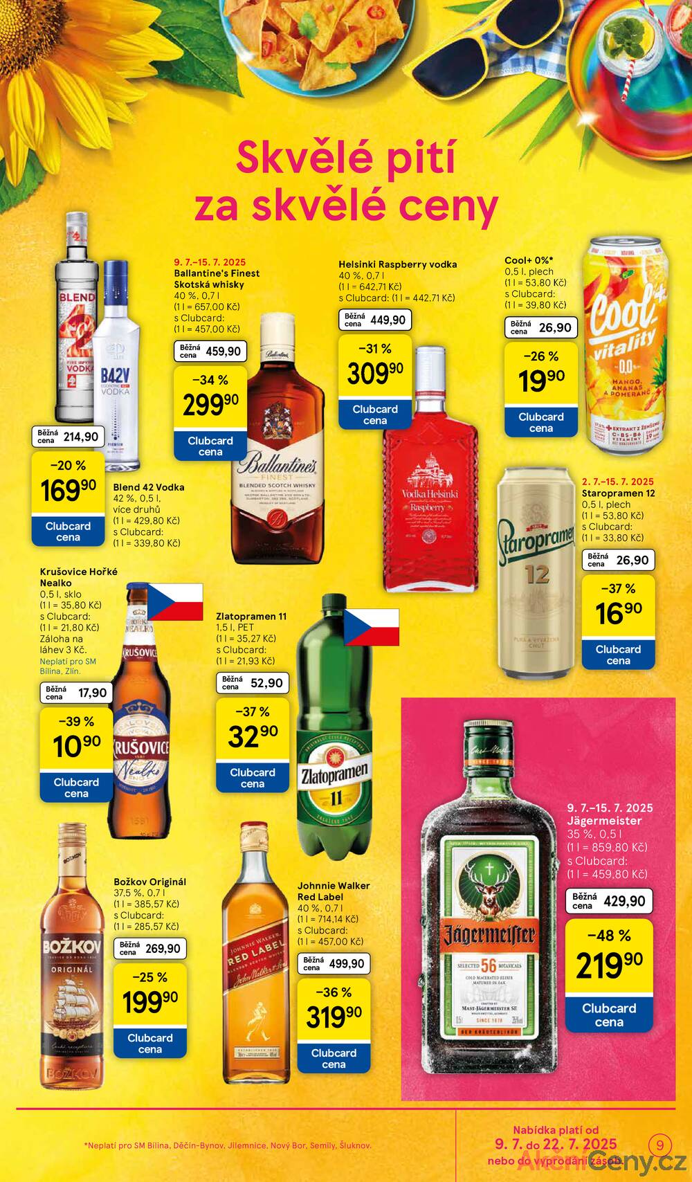 Leták Tesco - Tesco supermarkety od 9.7. do 15.7.2025 - strana 9