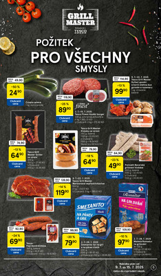 Tesco supermarkety od 9.7. do 15.7.2025