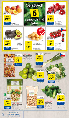 Tesco malé hypermarkety od 9.7. do 15.7.2025