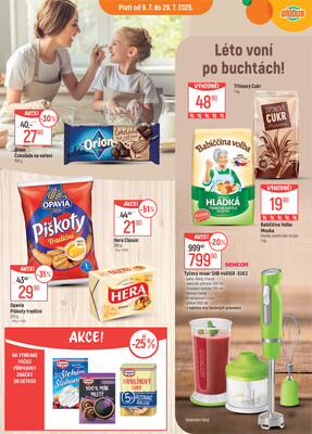 Akční leták Globus 9.7. - 15.7.2025 - Globus Praha - Centrum Černý Most