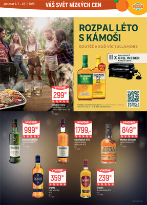 Akční leták Globus 9.7. - 15.7.2025 - Globus Praha - Centrum Černý Most