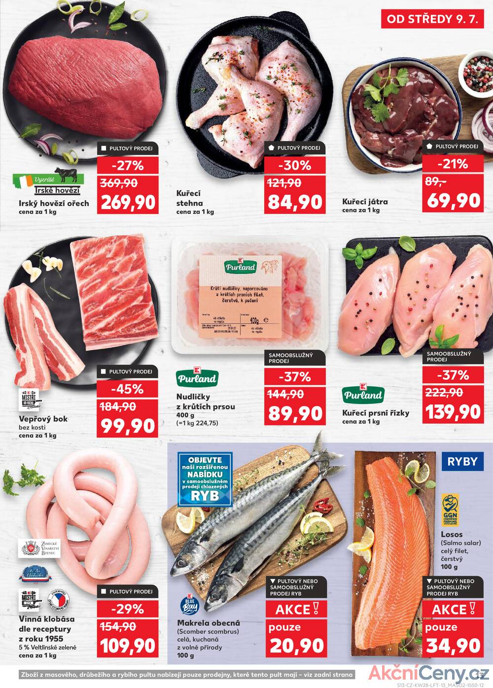 Leták Kaufland - Kaufland 9.7. - 15.7. - Kaufland - Rokycany - strana 13
