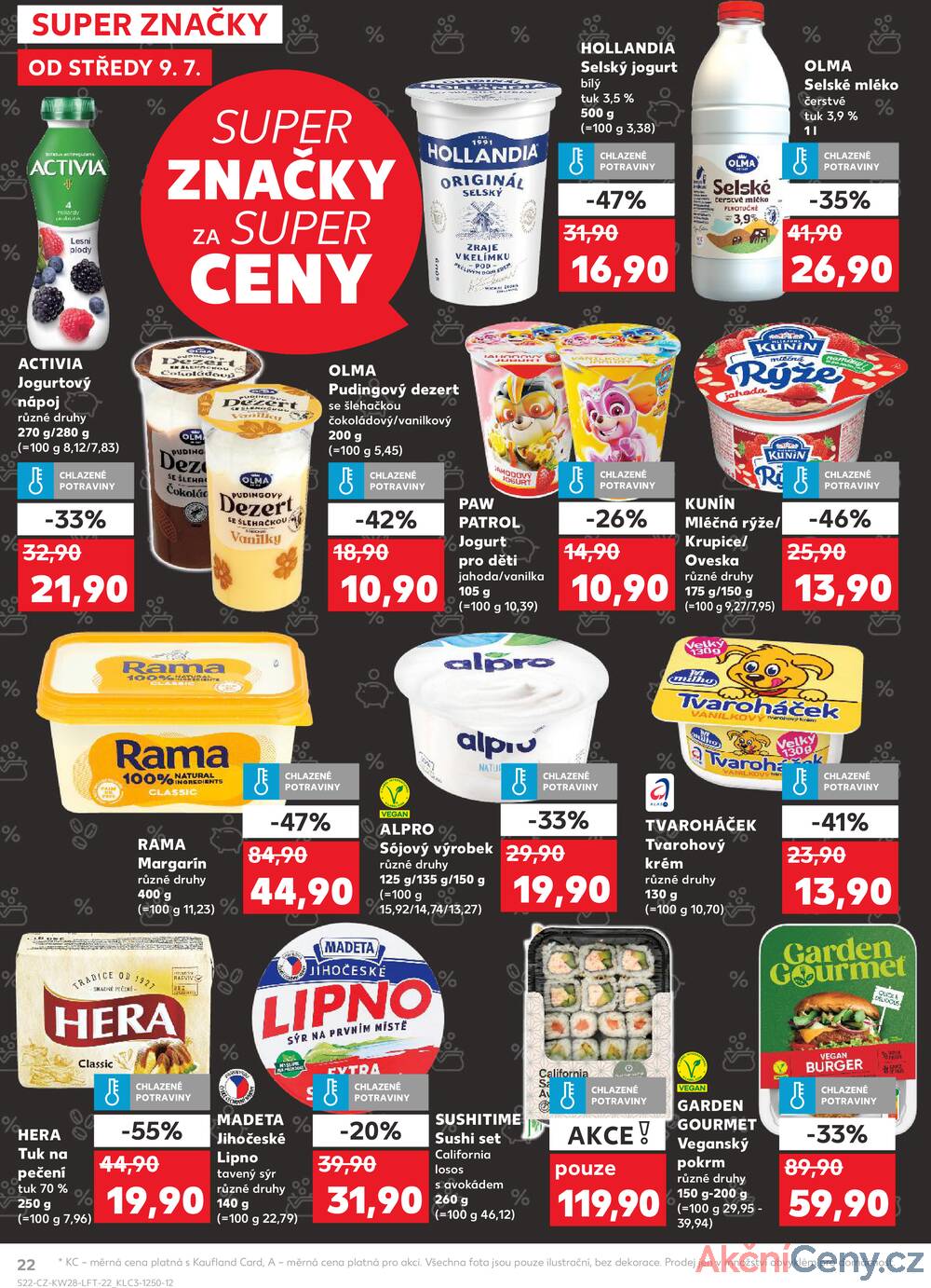 Leták Kaufland - Kaufland 9.7. - 15.7. - Kaufland - Rokycany - strana 22