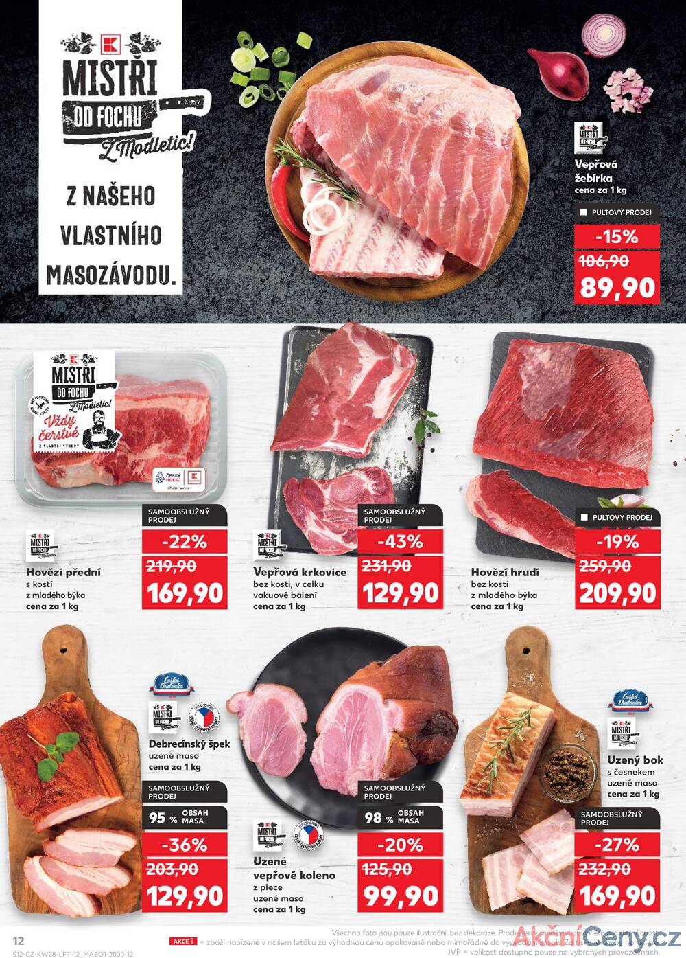 Leták Kaufland - Kaufland 9.7. - 15.7. - Kaufland - Hodonín (Konečná) - strana 12