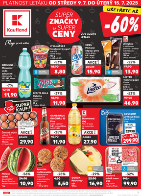 leták Kaufland