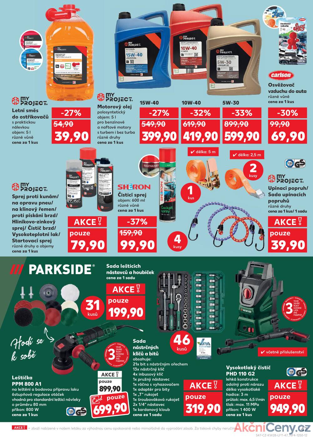 Leták Kaufland - Kaufland 9.7. - 15.7. - Kaufland - Praha - Horní Měcholupy - strana 47
